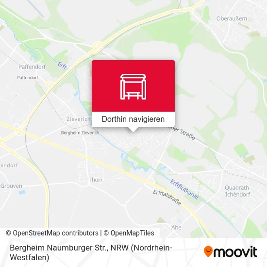 Bergheim Naumburger Str. Karte