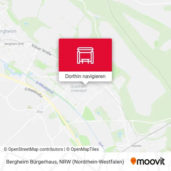 Bergheim Bürgerhaus Karte