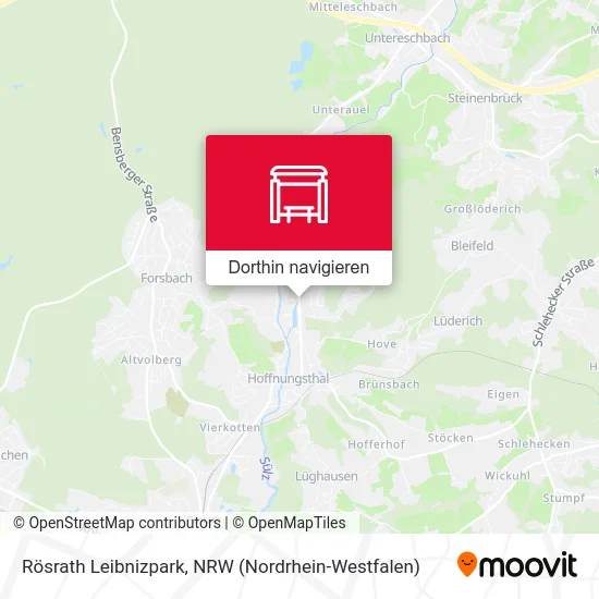 Rösrath Leibnizpark Karte