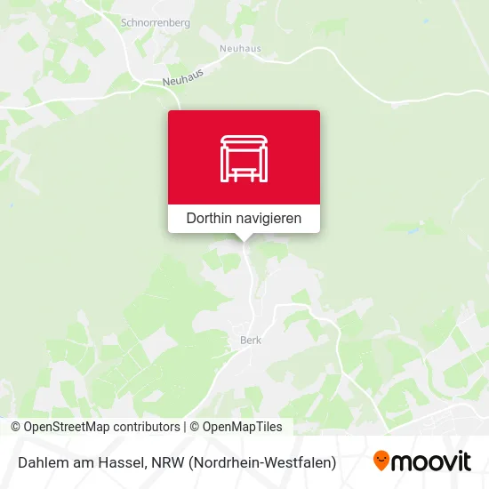 Dahlem am Hassel Karte