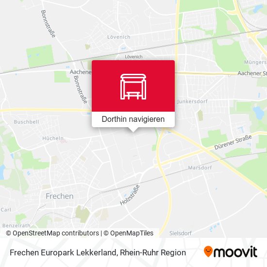 Frechen Europark Lekkerland Karte