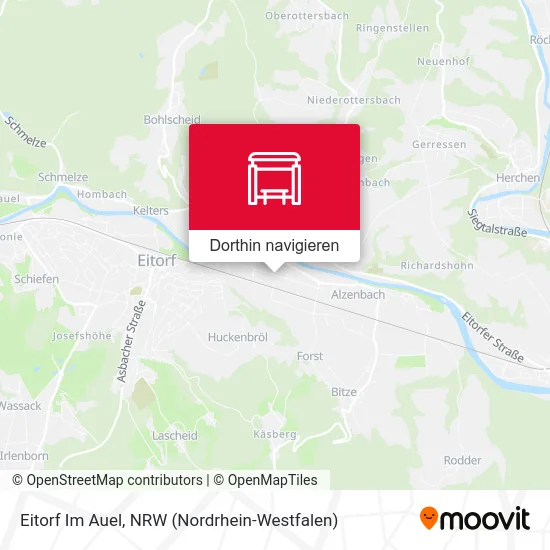 Eitorf Im Auel Karte