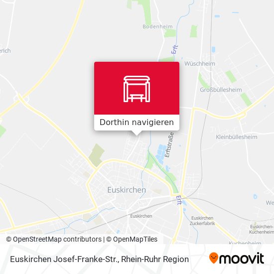 Euskirchen Josef-Franke-Str. Karte