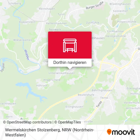 Wermelskirchen Stolzenberg Karte