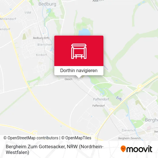 Bergheim Zum Gottesacker Karte