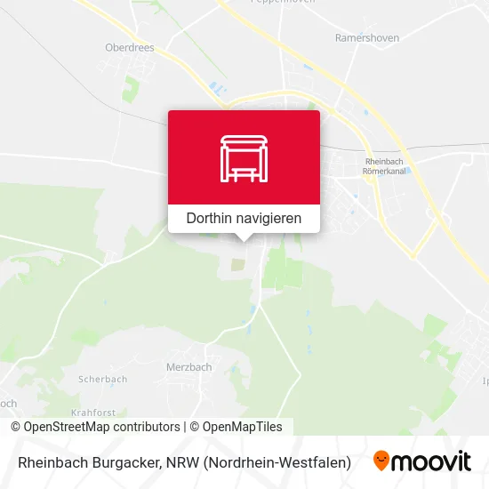 Rheinbach Burgacker Karte