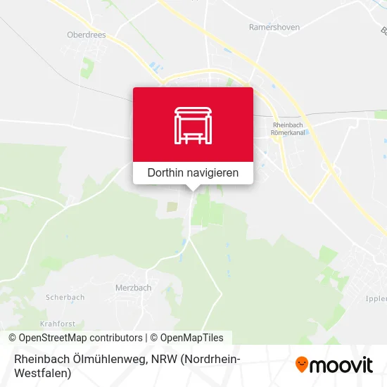 Rheinbach Ölmühlenweg Karte