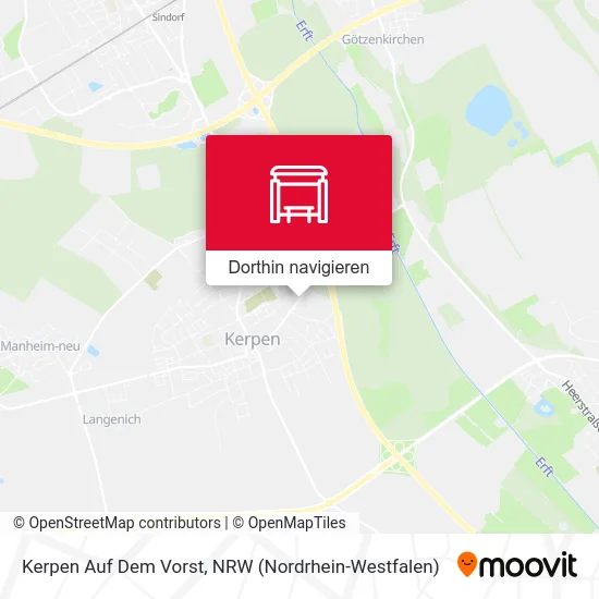 Kerpen Auf Dem Vorst Karte