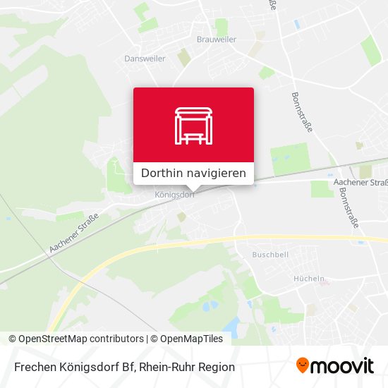 Frechen Königsdorf Bf Karte