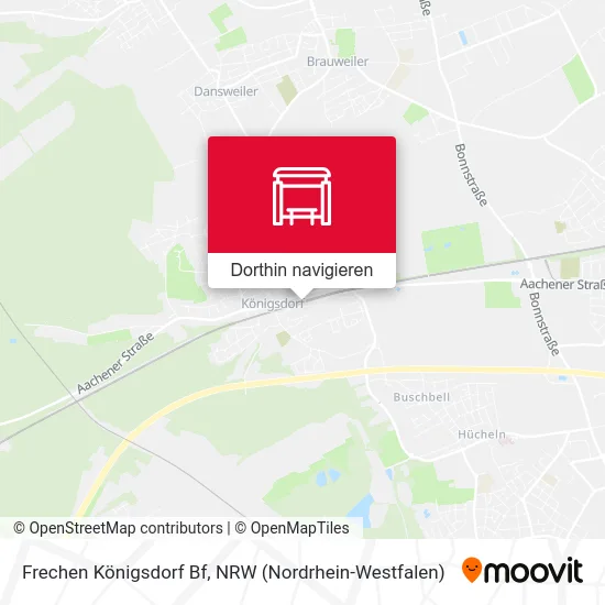 Frechen Königsdorf Bf Karte