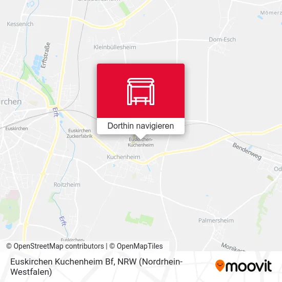 Euskirchen Kuchenheim Bf Karte