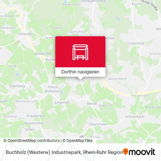 Buchholz (Westerw) Industriepark Karte