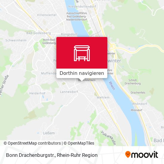 Bonn Drachenburgstr. Karte