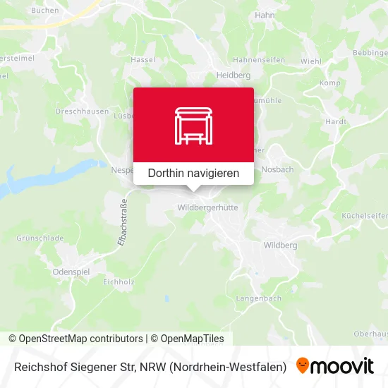 Reichshof Siegener Str Karte