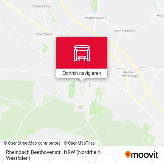 Rheinbach Beethovenstr. Karte