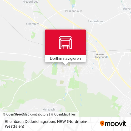 Rheinbach Dederichsgraben Karte