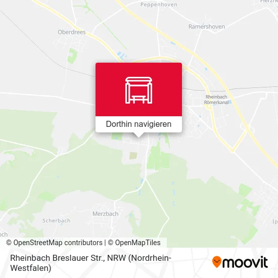 Rheinbach Breslauer Str. Karte