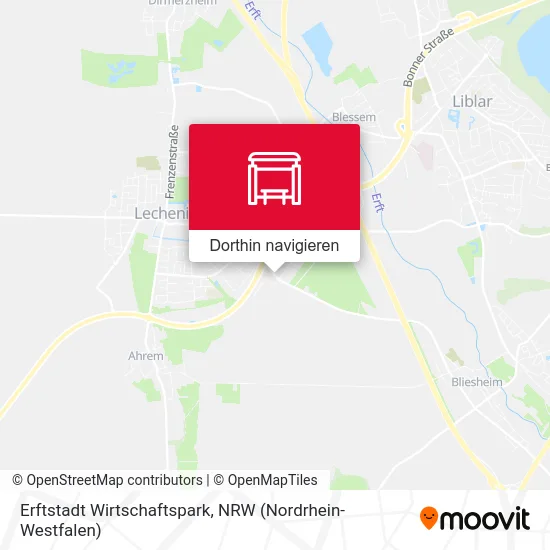 Erftstadt Wirtschaftspark Karte