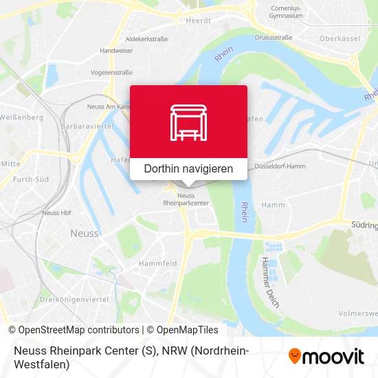 Neuss Rheinpark Center (S) Karte