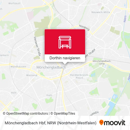 Mönchengladbach Hbf Karte