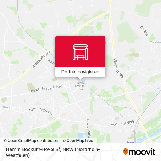 Hamm Bockum-Hövel Bf Karte