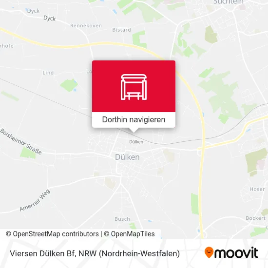 Viersen Dülken Bf Karte