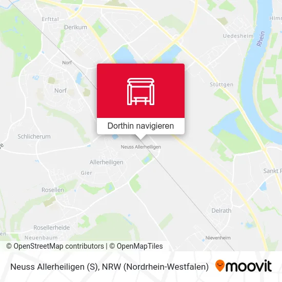 Neuss Allerheiligen (S) Karte