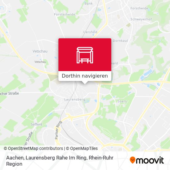 Aachen, Laurensberg Rahe Im Ring Karte