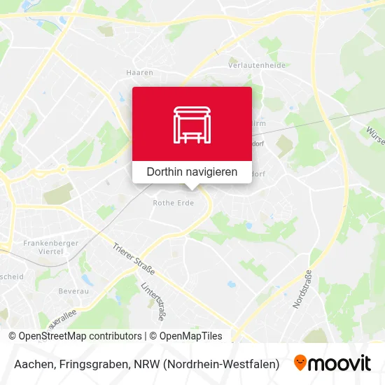 Aachen, Fringsgraben Karte