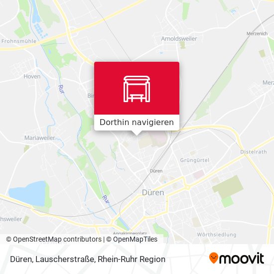 Düren, Lauscherstraße Karte