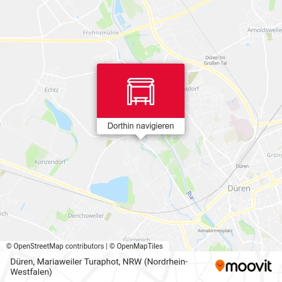 Düren, Mariaweiler Turaphot Karte