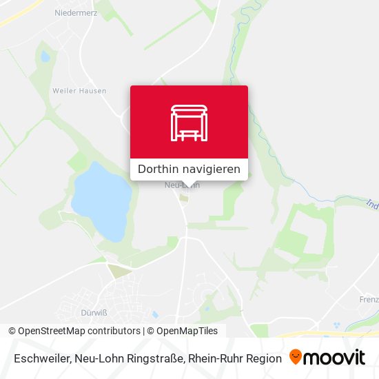 Eschweiler, Neu-Lohn Ringstraße Karte