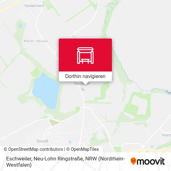 Eschweiler, Neu-Lohn Ringstraße Karte