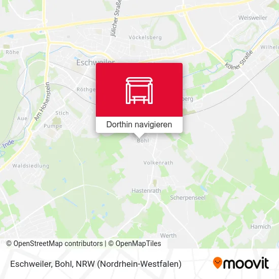 Eschweiler, Bohl Karte