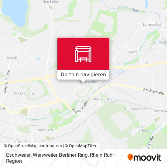 Eschweiler, Weisweiler Berliner Ring Karte