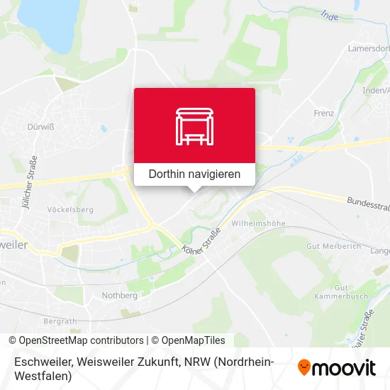 Eschweiler, Weisweiler Zukunft Karte