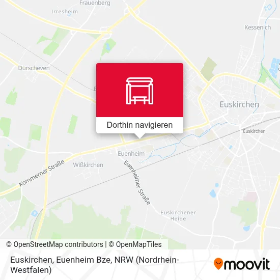 Euskirchen, Euenheim Bze Karte