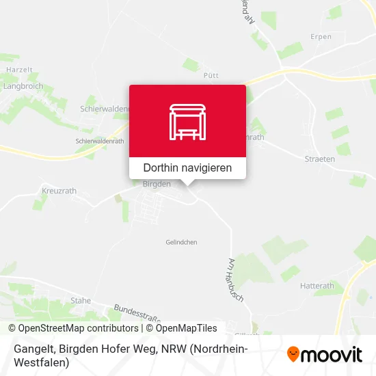 Gangelt, Birgden Hofer Weg Karte