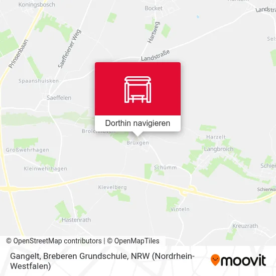 Gangelt, Breberen Grundschule Karte