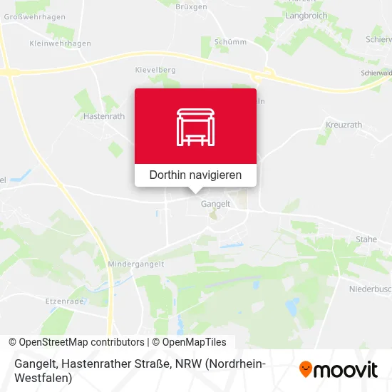 Gangelt, Hastenrather Straße Karte