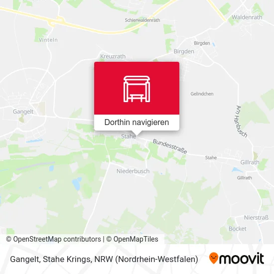 Gangelt, Stahe Krings Karte