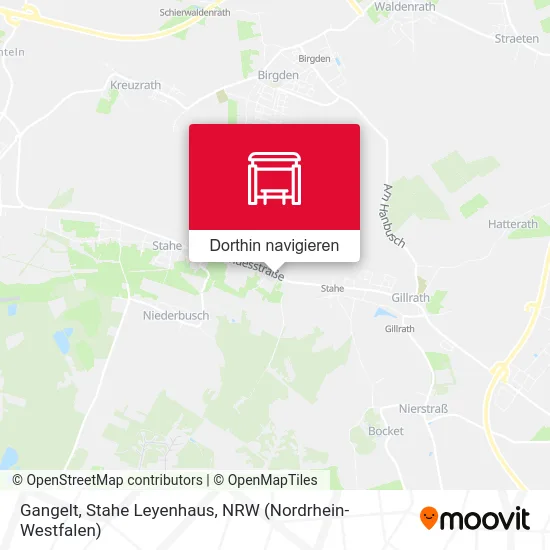 Gangelt, Stahe Leyenhaus Karte