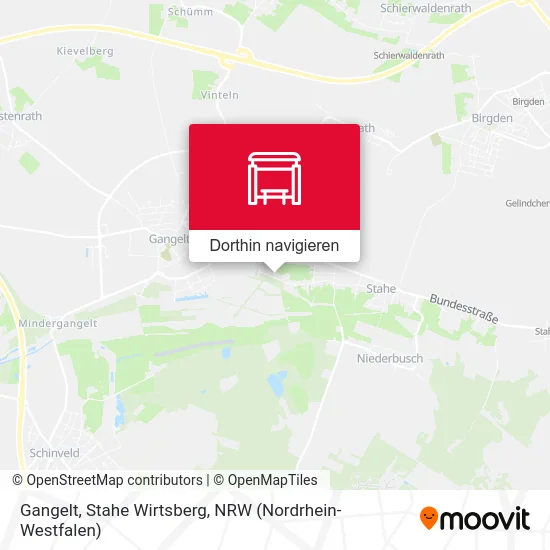 Gangelt, Stahe Wirtsberg Karte