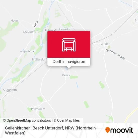 Geilenkirchen, Beeck Unterdorf Karte