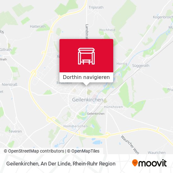 Geilenkirchen, An Der Linde Karte