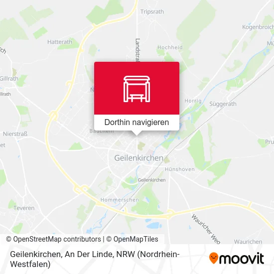 Geilenkirchen, An Der Linde Karte