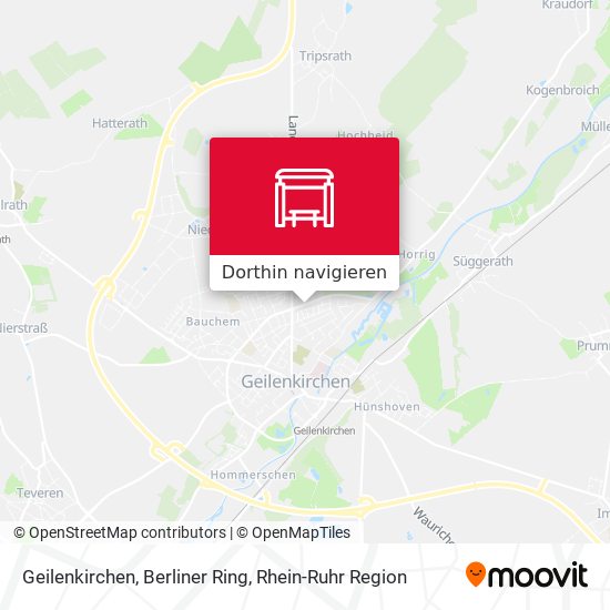 Geilenkirchen, Berliner Ring Karte
