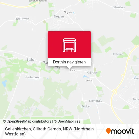 Geilenkirchen, Gillrath Gerads Karte