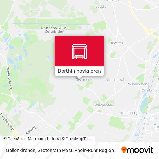 Geilenkirchen, Grotenrath Post Karte
