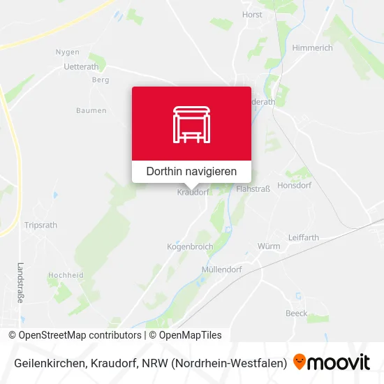 Geilenkirchen, Kraudorf Karte